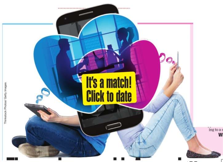 its a match, click to date