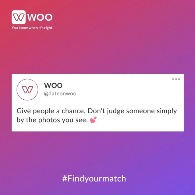 We meet no ordinary people in our lives. If you give them a chance, everyone has something amazing to offer. ✨ . . . . . . . . . . . #woo #wooindia #datingappthatwomenlove #virtualdating #loveunlocked #unlockthemagic #unlockpossibilities #love #couples #relationshipgoals #bae #soulmates #getwooed #findyourmatch
