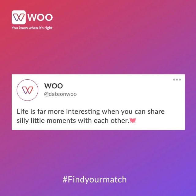 It’s all about sharing little moments of joy with someone.💖 #findyourmatch with Woo . . . . . . . . . . #woo #wooindia #datingappthatwomenlove #virtualdating #loveunlocked #unlockthemagic #unlockpossibilities #love #couples #relationshipgoals #bae #soulmates #getwooed