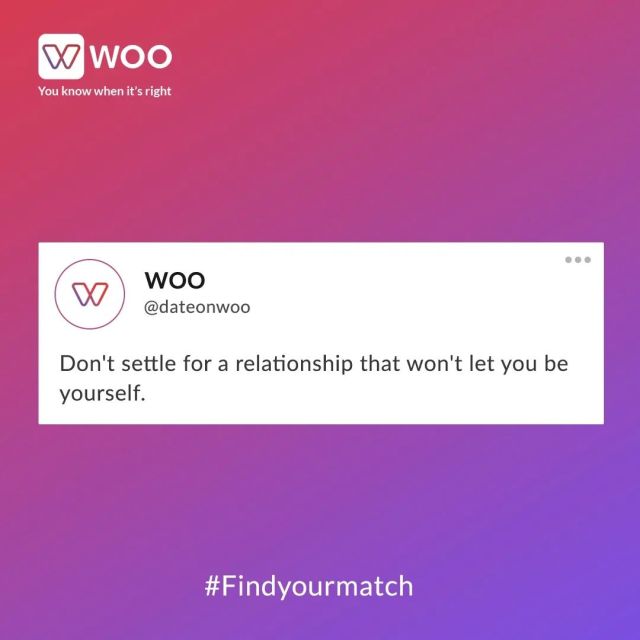 Relationships are about accepting each other’s flaws. It’s about being yourself and finding happiness together. ✨
.

.

.

.

.

.

.

.

.

.

.
#woo #wooindia #datingappthatwomenlove #virtualdating #loveunlocked #unlockthemagic #unlockpossibilities #love #couples #relationshipgoals #bae #soulmates #getwooed #findyourmatch